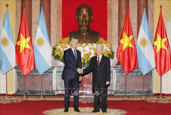 Tổng thống Argentina thăm cấp nhà nước tới Việt Nam